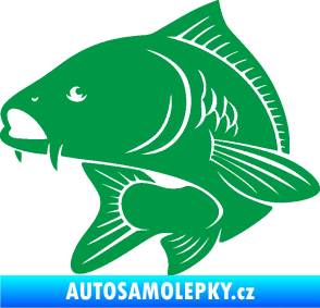 Samolepka Kapr 008 levá zelená