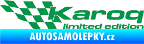 Samolepka Karoq limited edition levá zelená