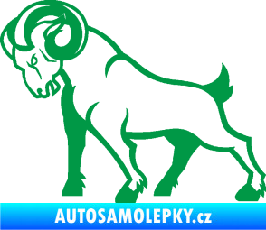 Samolepka Kozel 002 levá zelená