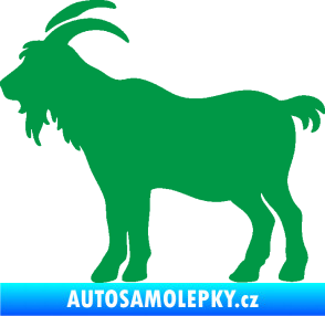 Samolepka Kozel 008 levá silueta zelená