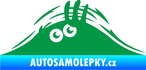Samolepka Kuk 001 levá šmírák zelená