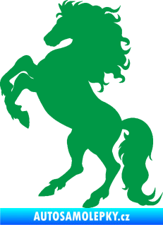 Samolepka Kůň 038 levá zelená