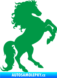 Samolepka Kůň 038 pravá zelená
