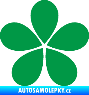 Samolepka Květina dekor 031 zelená