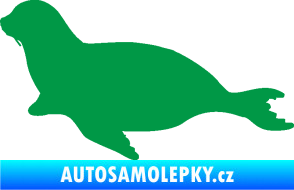 Samolepka Lachtan 001 levá zelená