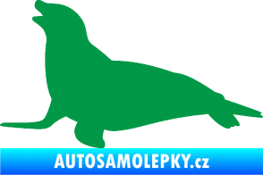 Samolepka Lachtan 002 levá zelená