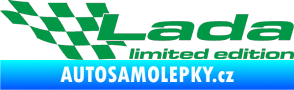 Samolepka Lada limited edition levá zelená