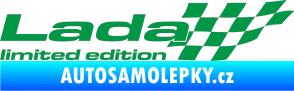 Samolepka Lada limited edition pravá zelená