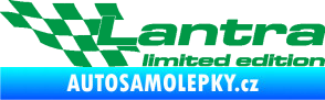 Samolepka Lantra limited edition levá zelená