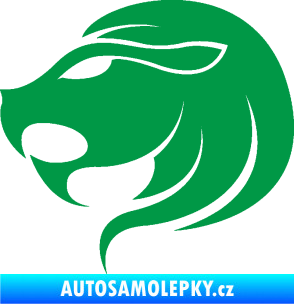 Samolepka Lev zvěrokruh 002 levá zelená