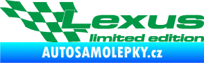 Samolepka Lexus limited edition levá zelená