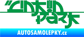 Samolepka Linkin Park 003 zelená
