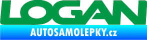 Samolepka Logan zelená
