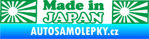 Samolepka Made in Japan 002 zelená