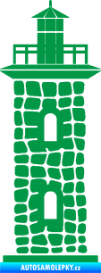 Samolepka Maják 001 zelená