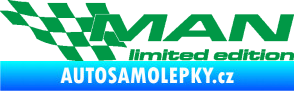 Samolepka MAN limited edition levá zelená