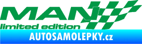 Samolepka MAN limited edition pravá zelená