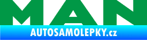 Samolepka MAN nápis zelená
