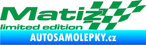 Samolepka Matiz limited edition pravá zelená