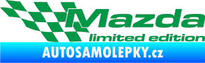 Samolepka Mazda limited edition levá zelená