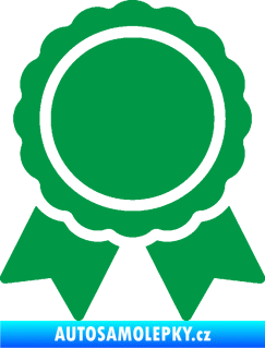 Samolepka Medaile 001 zelená