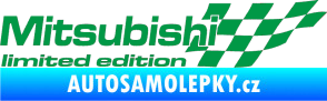 Samolepka Mitsubishi limited edition pravá zelená
