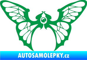 Samolepka Motýl 001 levá zelená
