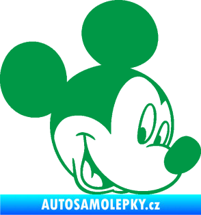Samolepka Myšák Mickey 001 pravá zelená