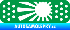 Samolepka Náplast 002 levá zelená