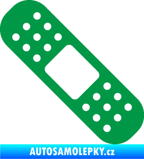 Samolepka Náplast 006 levá zelená