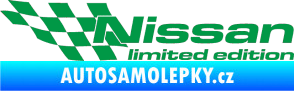 Samolepka Nissan limited edition levá zelená