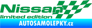 Samolepka Nissan limited edition pravá zelená