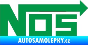 Samolepka NOS zelená