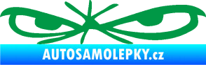 Samolepka Oči 002 levá zelená