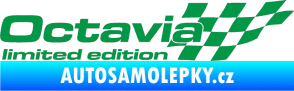 Samolepka Octavia limited edition pravá zelená