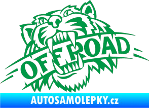 Samolepka Off Road 001  zelená