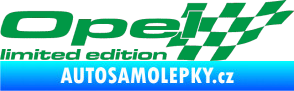 Samolepka Opel limited edition pravá zelená