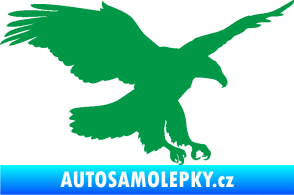 Samolepka Orel 013 pravá zelená
