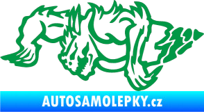 Samolepka Ostnatej levá zelená