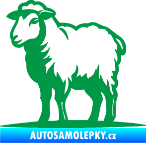 Samolepka Ovce 002 levá zelená