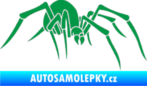 Samolepka Pavouk 002 - pravá zelená