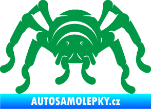 Samolepka Pavouk 018 zelená