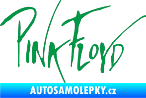 Samolepka Pink Floyd 002 zelená