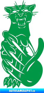 Samolepka Predators 110 levá puma zelená