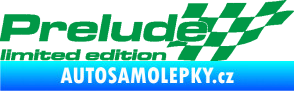 Samolepka Prelude limited edition pravá zelená