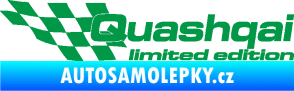 Samolepka Quashqai limited edition levá zelená