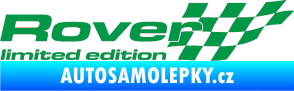 Samolepka Rover limited edition pravá zelená