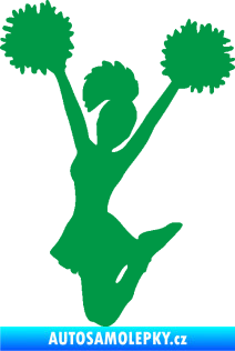 Samolepka Roztleskávačka 004 levá zelená