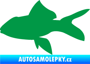 Samolepka Ryba 002 levá zelená