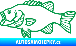 Samolepka Ryba 015 levá zelená